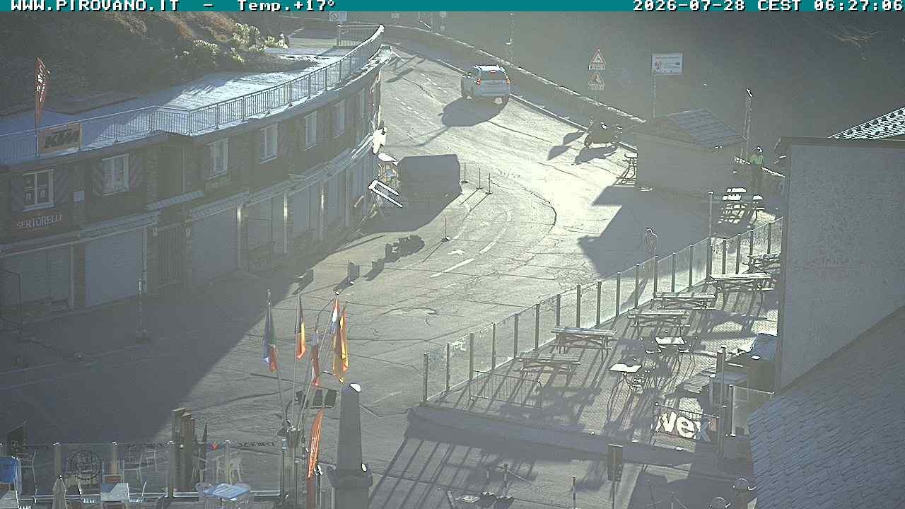 Archiv Foto Webcam Stilfserjoch: Passübergang