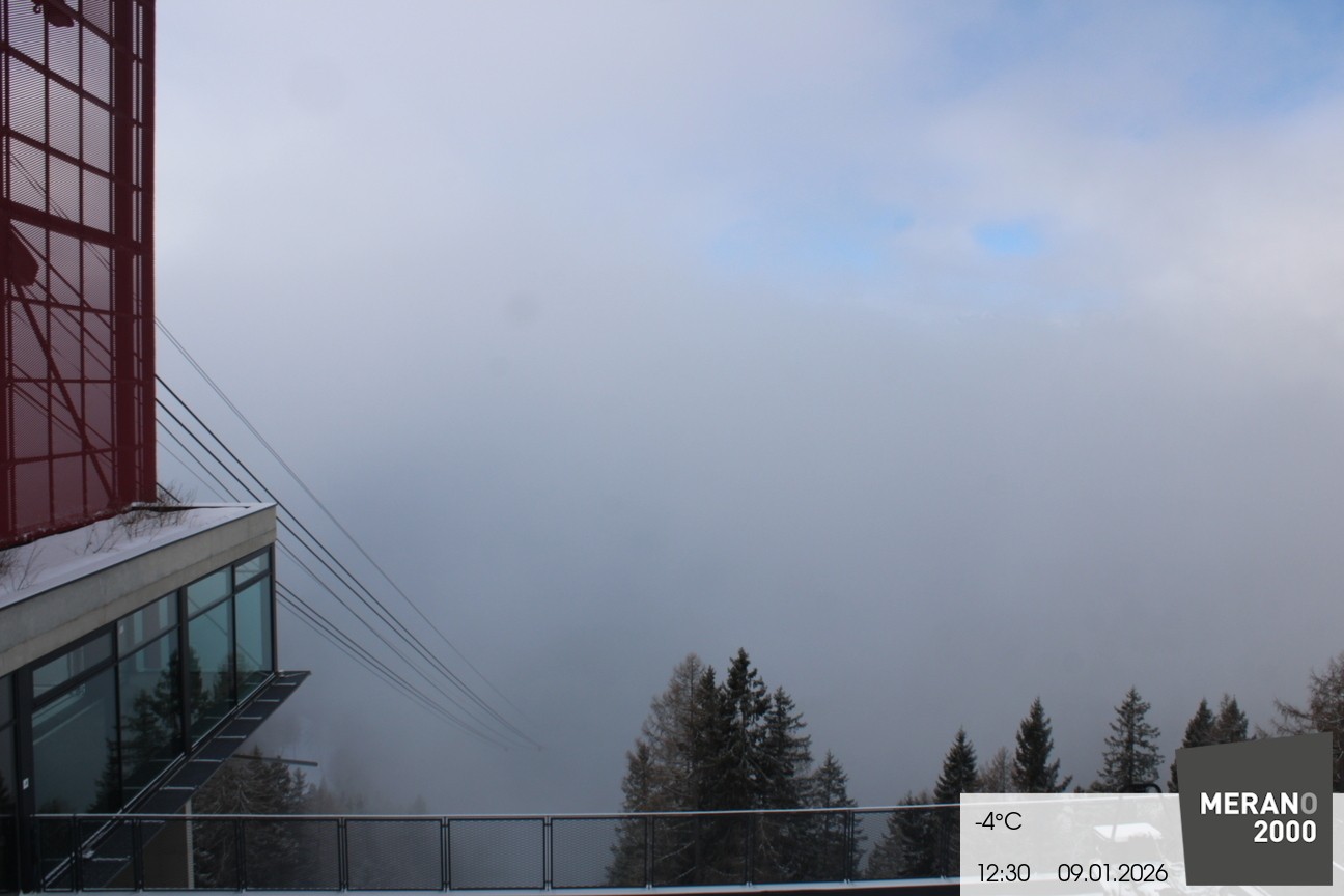 Archiv Foto Webcam Blick auf Meran