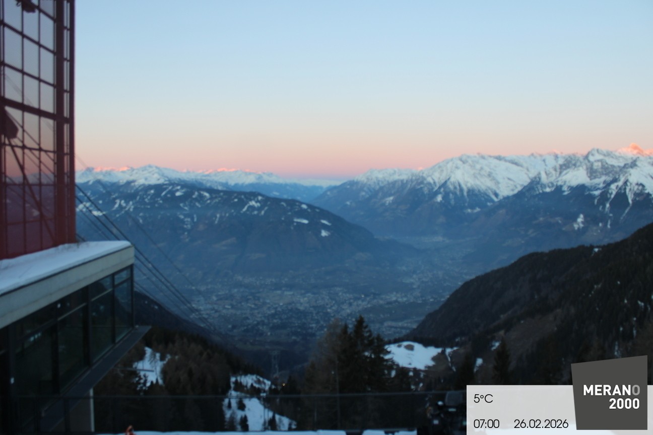 Archived image Webcam View Top Station