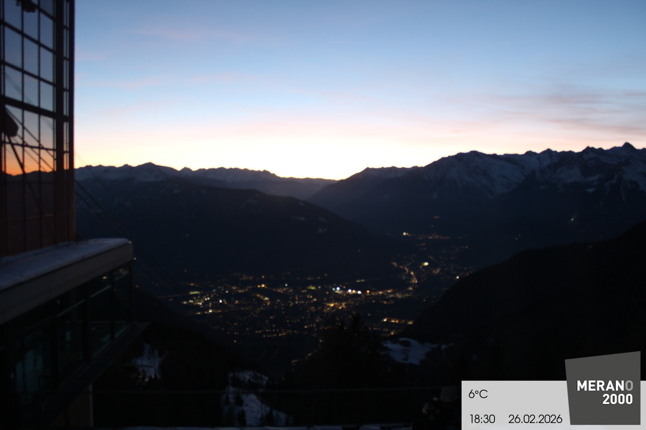 Archived image Webcam View Top Station