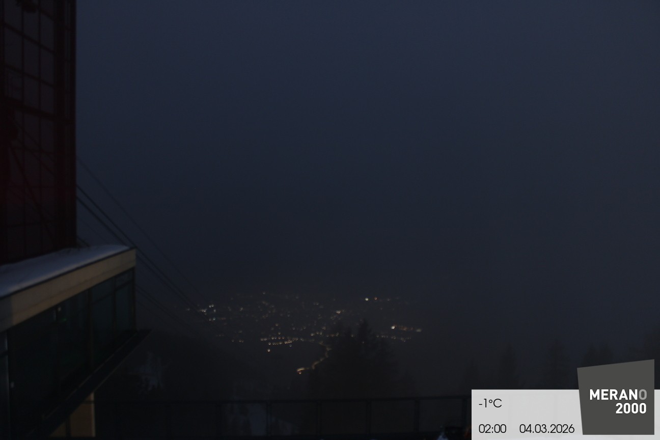 Archiv Foto Webcam Blick auf Meran