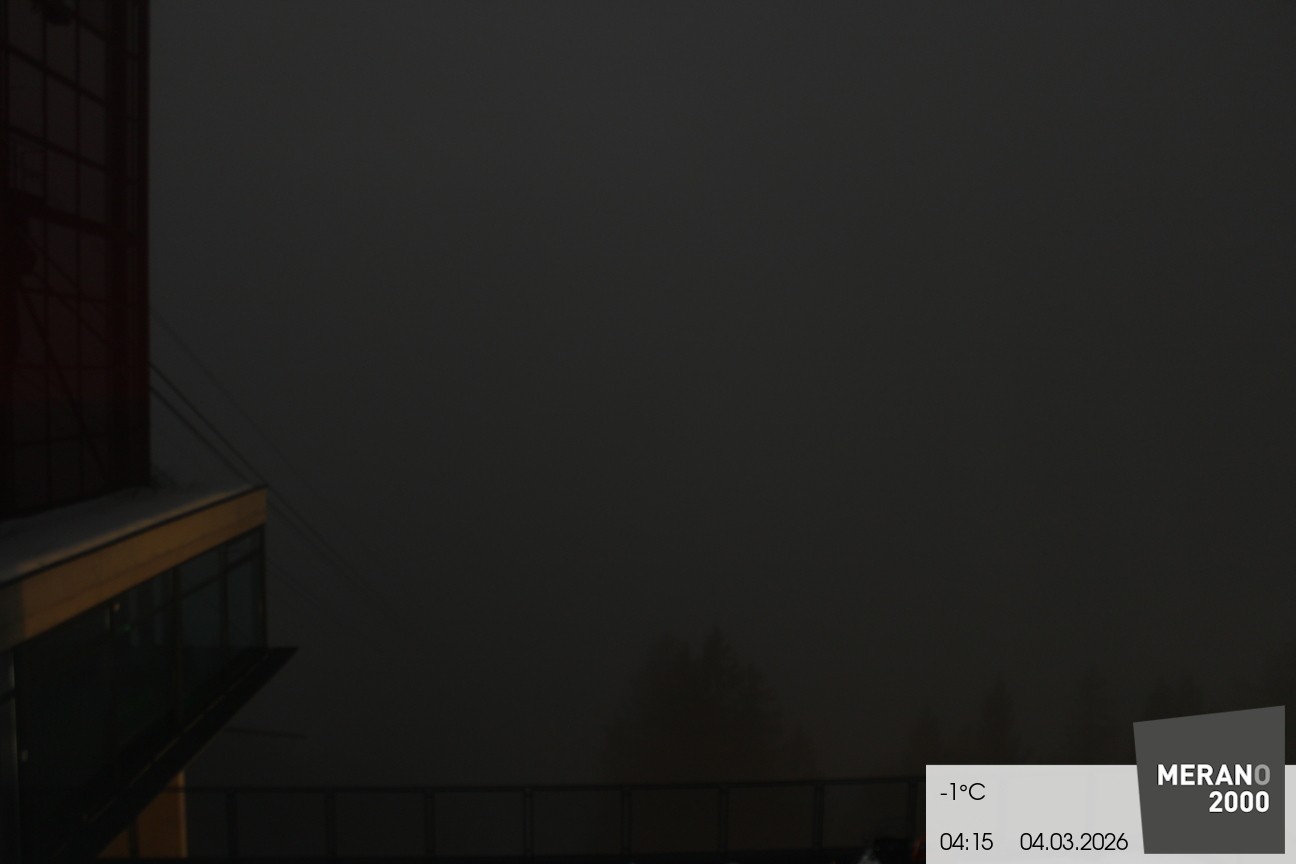 Archiv Foto Webcam Blick auf Meran