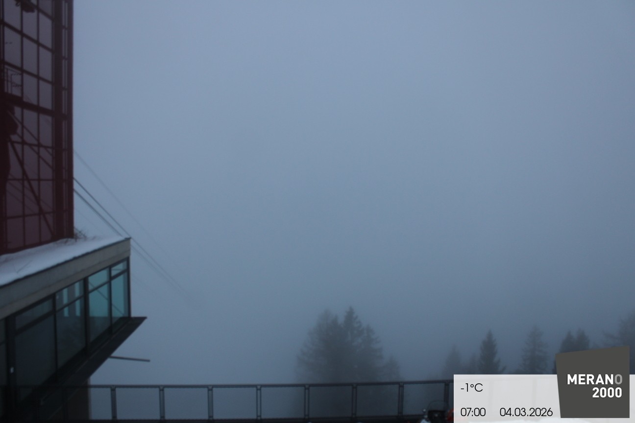 Archiv Foto Webcam Blick auf Meran