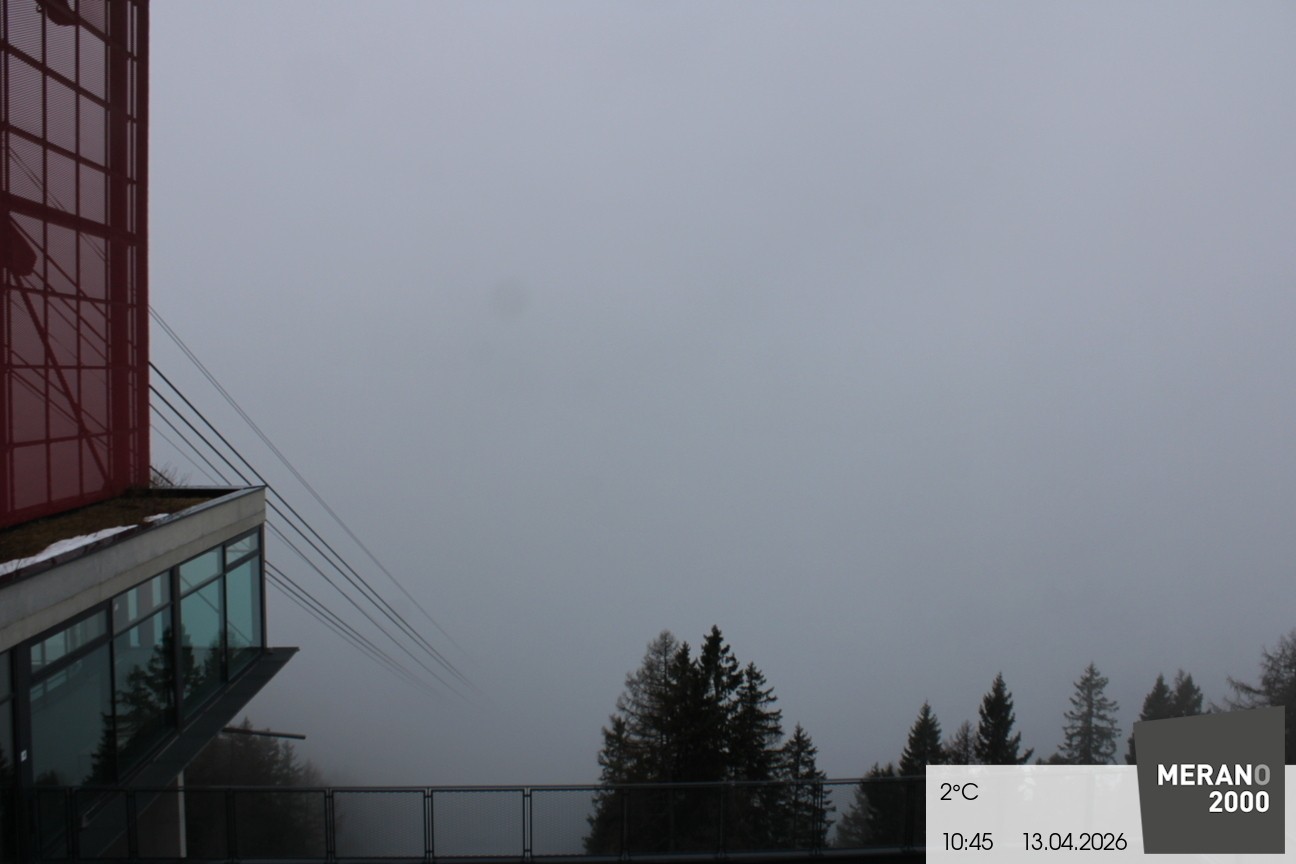 Archiv Foto Webcam Blick auf Meran