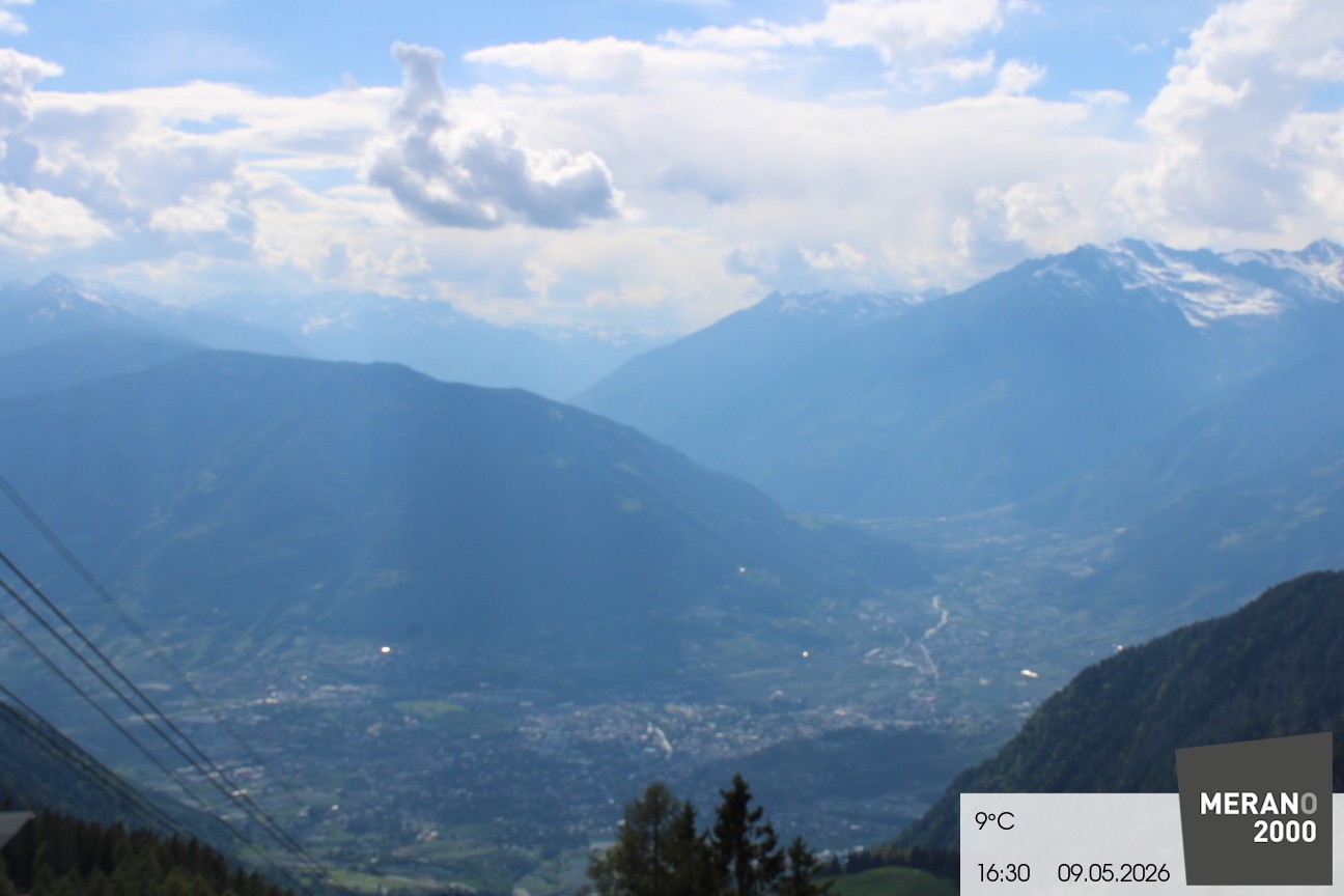 Archived image Webcam View Top Station