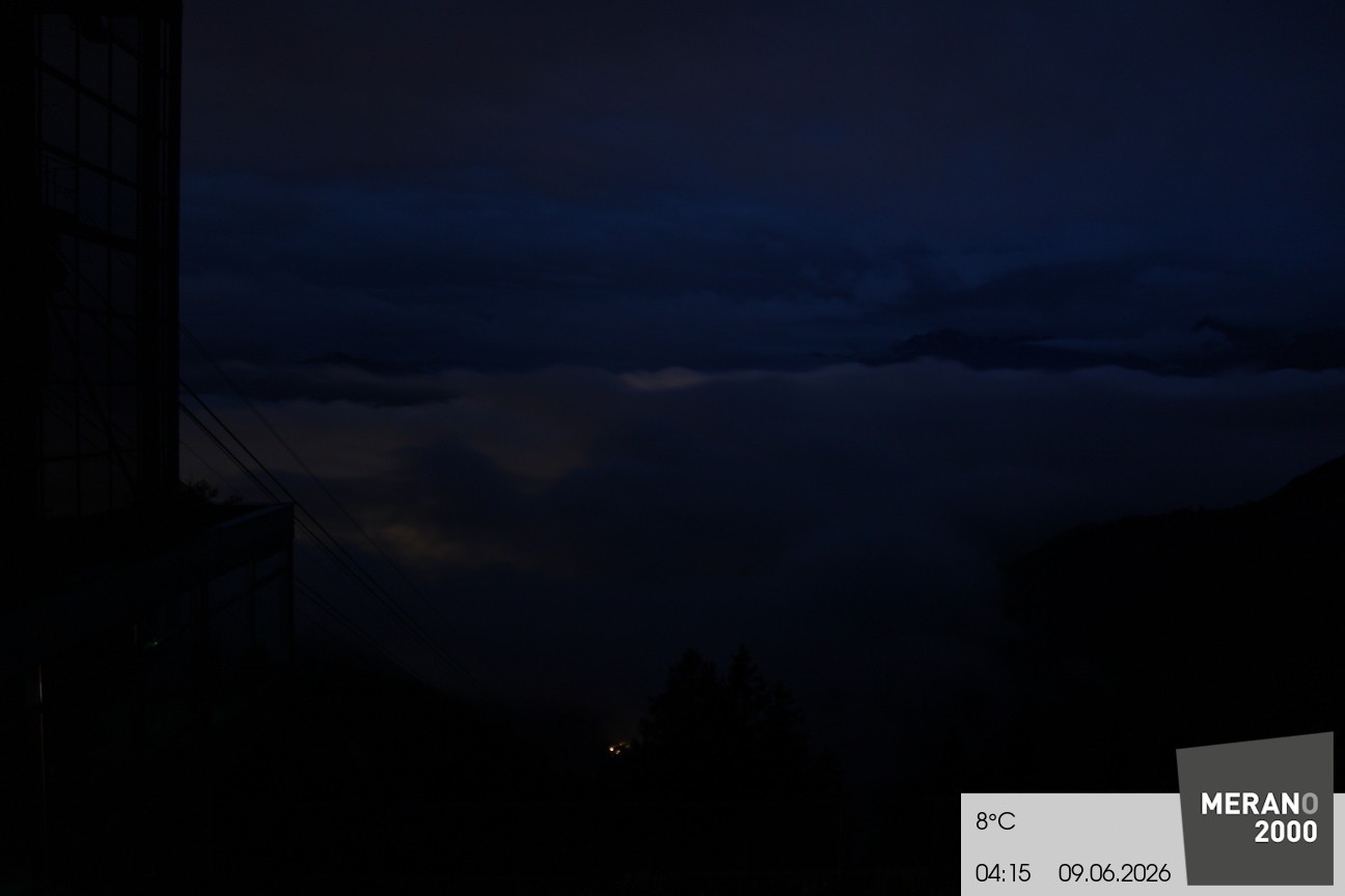Archiv Foto Webcam Blick auf Meran