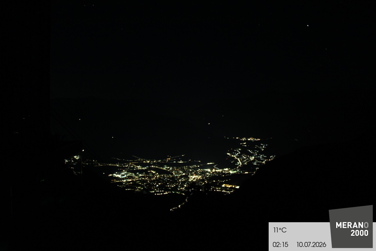 Archiv Foto Webcam Blick auf Meran
