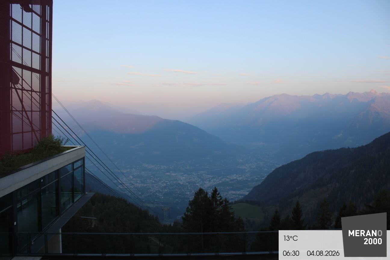 Archived image Webcam View Top Station