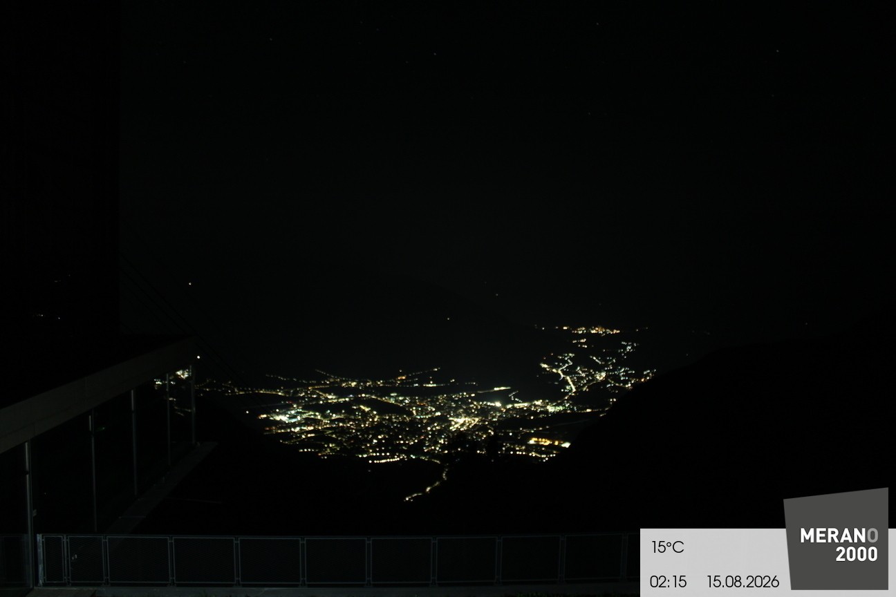 Archiv Foto Webcam Blick auf Meran