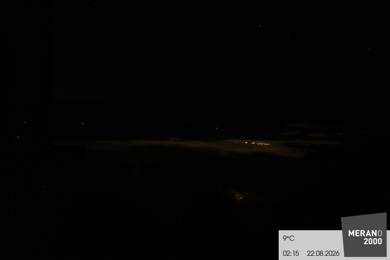 Archiv Foto Webcam Blick auf Meran