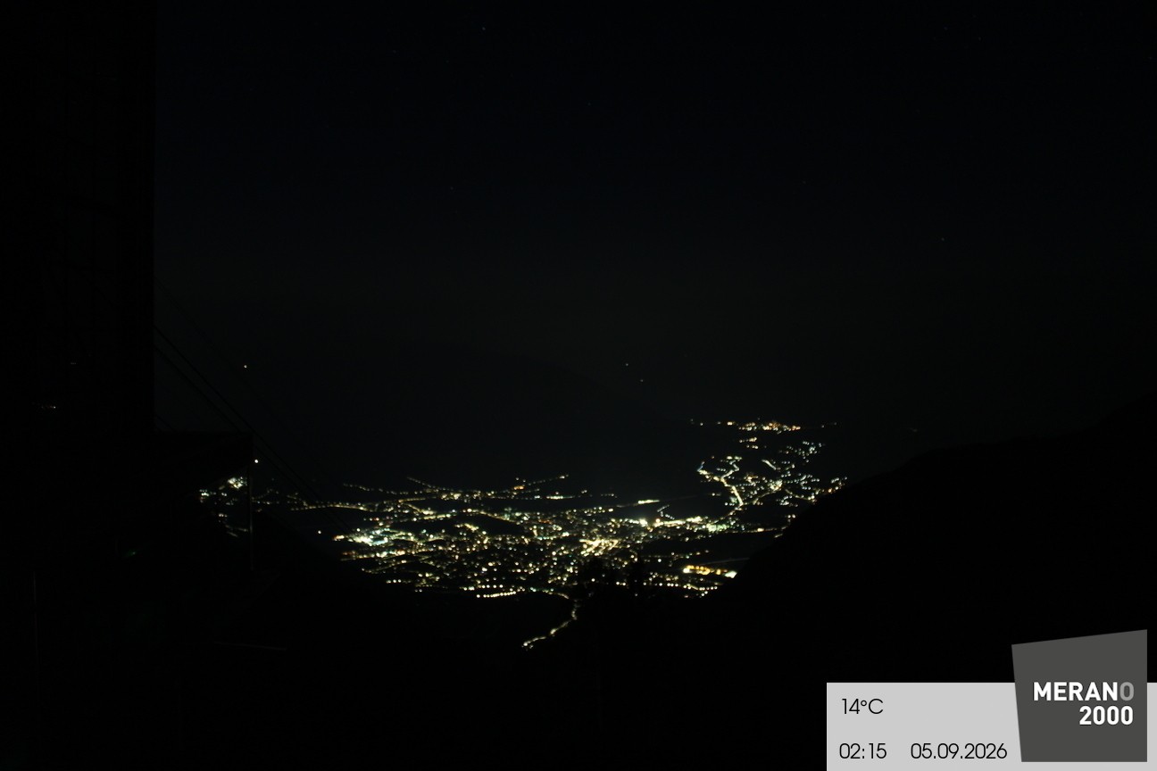 Archiv Foto Webcam Blick auf Meran