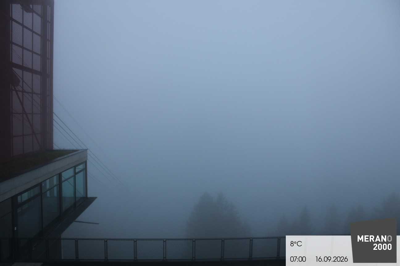 Archiv Foto Webcam Blick auf Meran