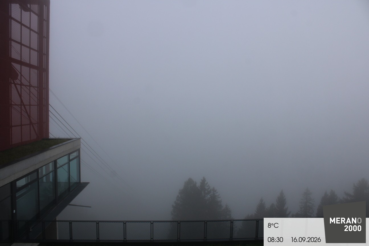 Archiv Foto Webcam Blick auf Meran