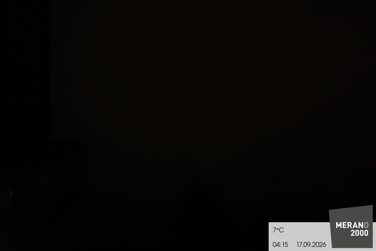 Archiv Foto Webcam Blick auf Meran