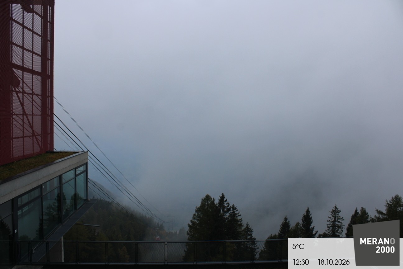 Archiv Foto Webcam Blick auf Meran