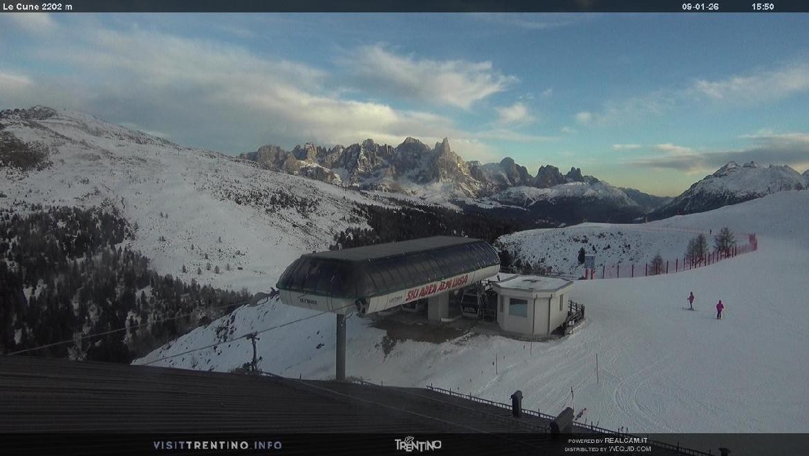 Archiv Foto Webcam Bergstation Le Cune, Trentino