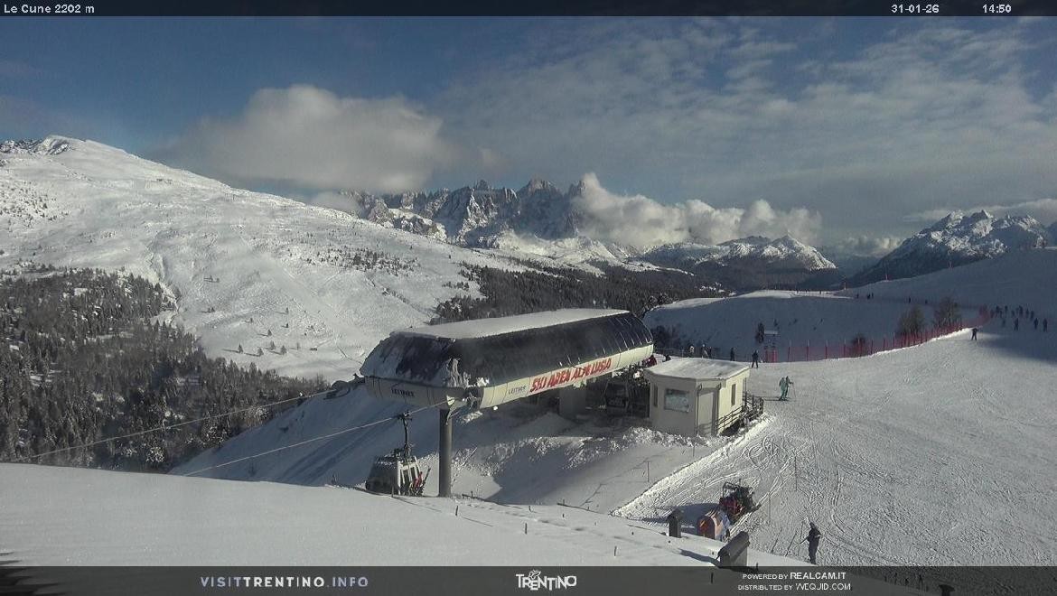 Archiv Foto Webcam Bergstation Le Cune, Trentino
