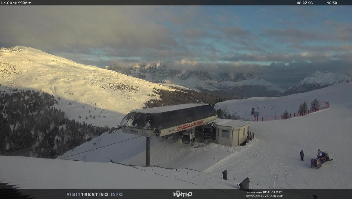 Archiv Foto Webcam Bergstation Le Cune, Trentino
