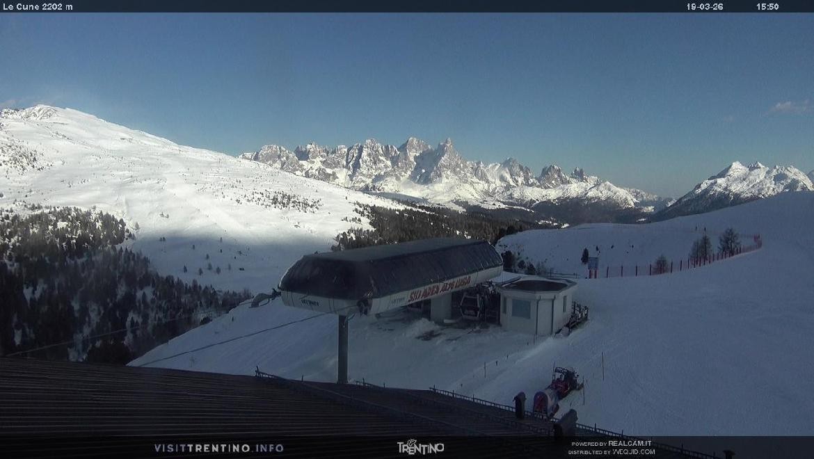 Archiv Foto Webcam Bergstation Le Cune, Trentino