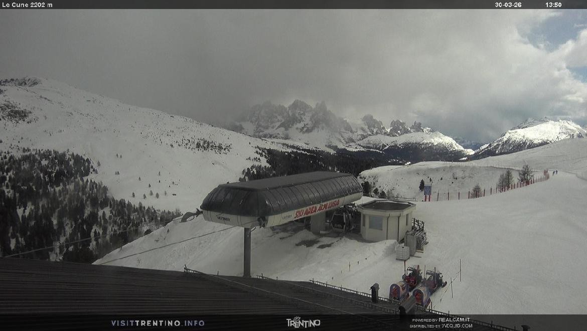 Archiv Foto Webcam Bergstation Le Cune, Trentino
