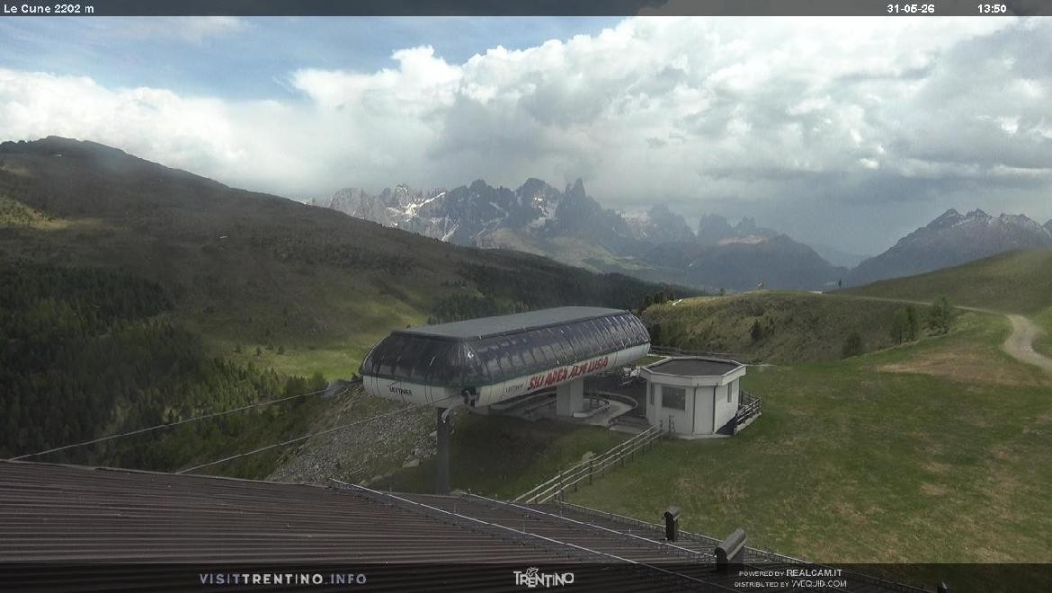 Archiv Foto Webcam Bergstation Le Cune, Trentino