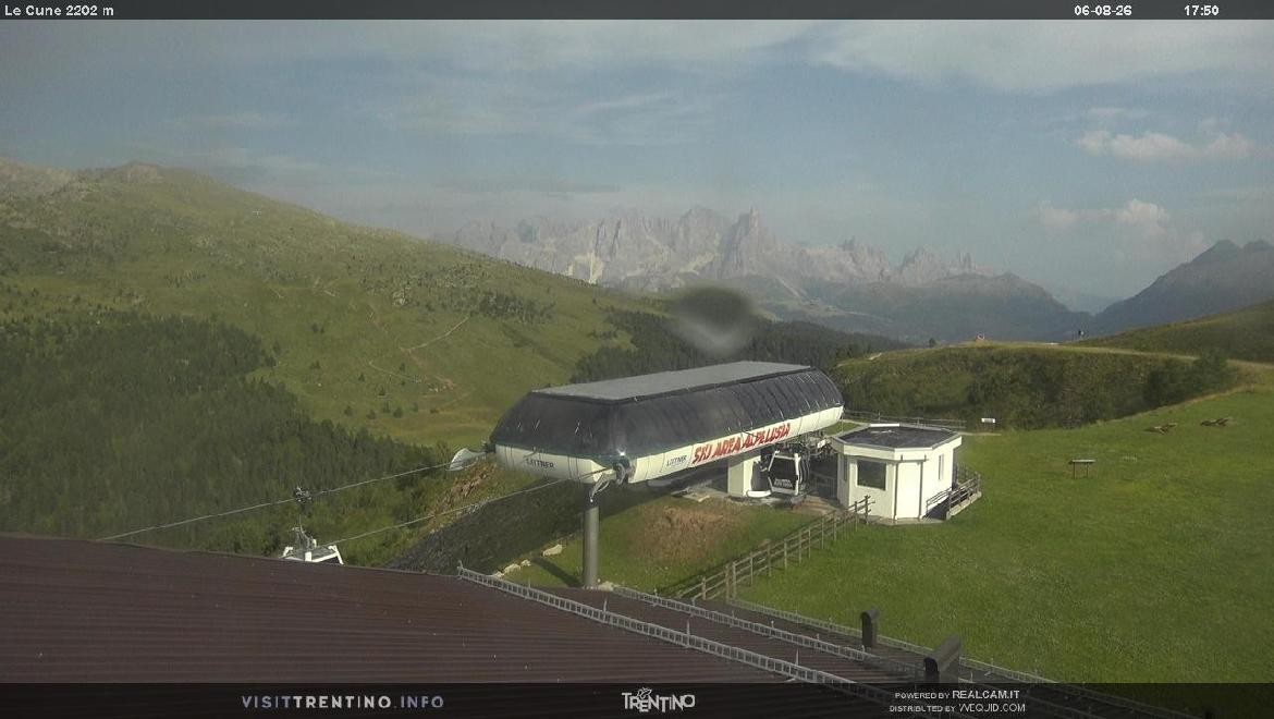 Archiv Foto Webcam Bergstation Le Cune, Trentino