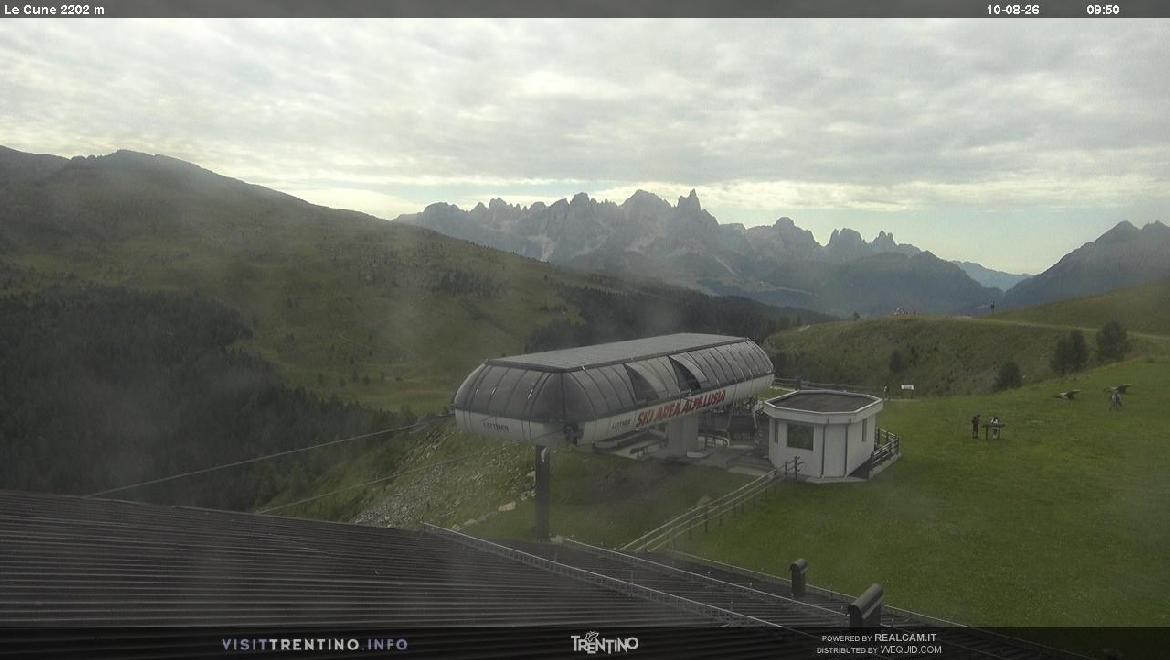 Archiv Foto Webcam Bergstation Le Cune, Trentino
