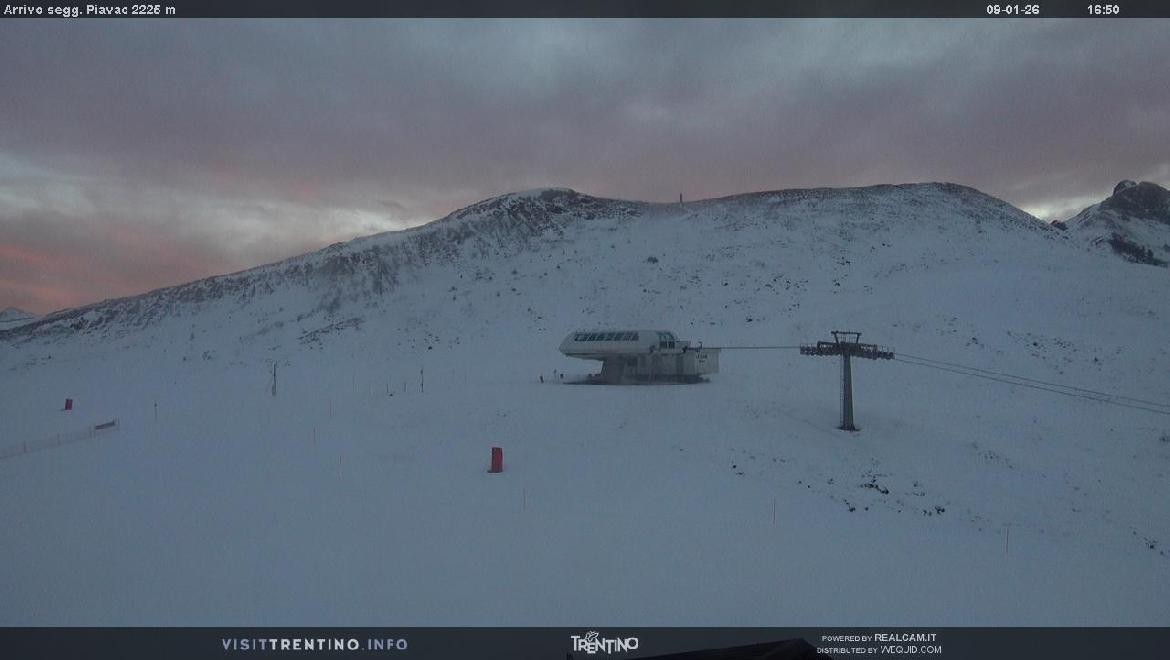 Archiv Foto Webcam Bergstation Piavac, Trentino