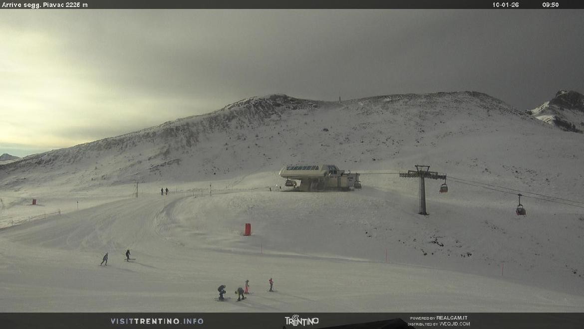 Archiv Foto Webcam Bergstation Piavac, Trentino