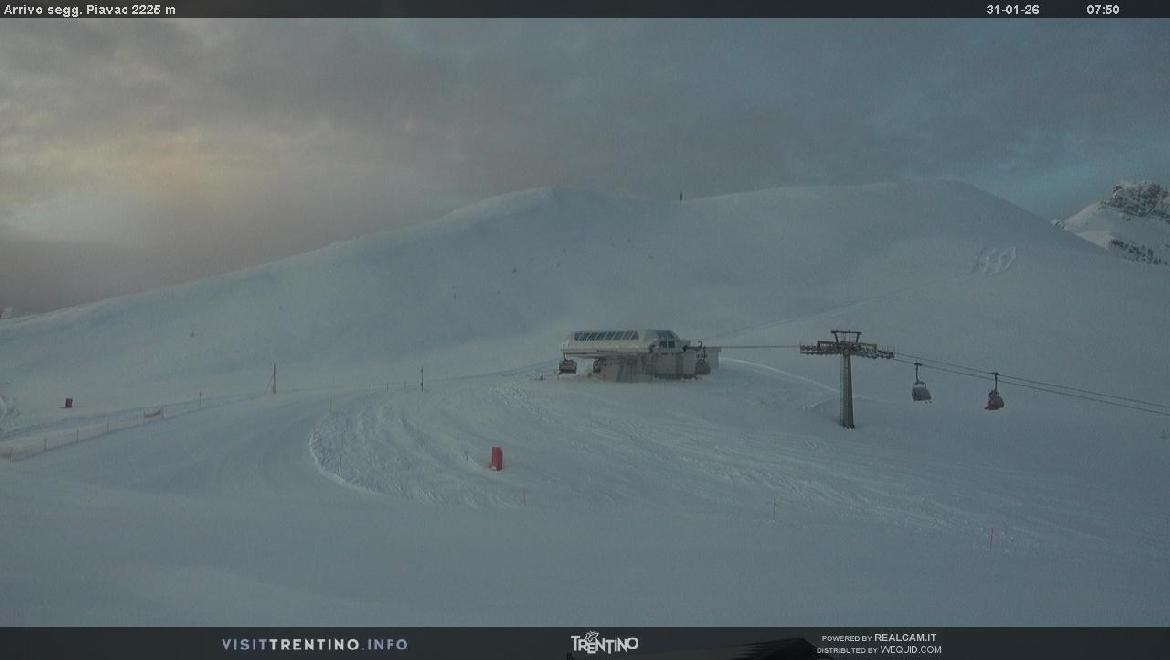 Archiv Foto Webcam Bergstation Piavac, Trentino