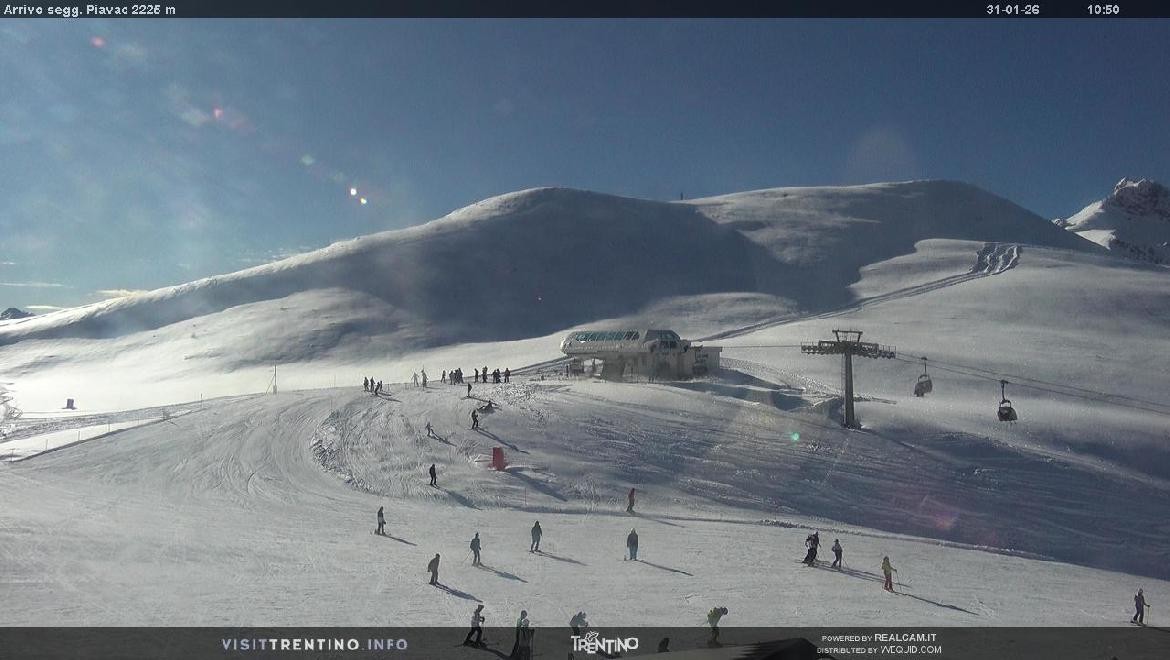 Archiv Foto Webcam Bergstation Piavac, Trentino