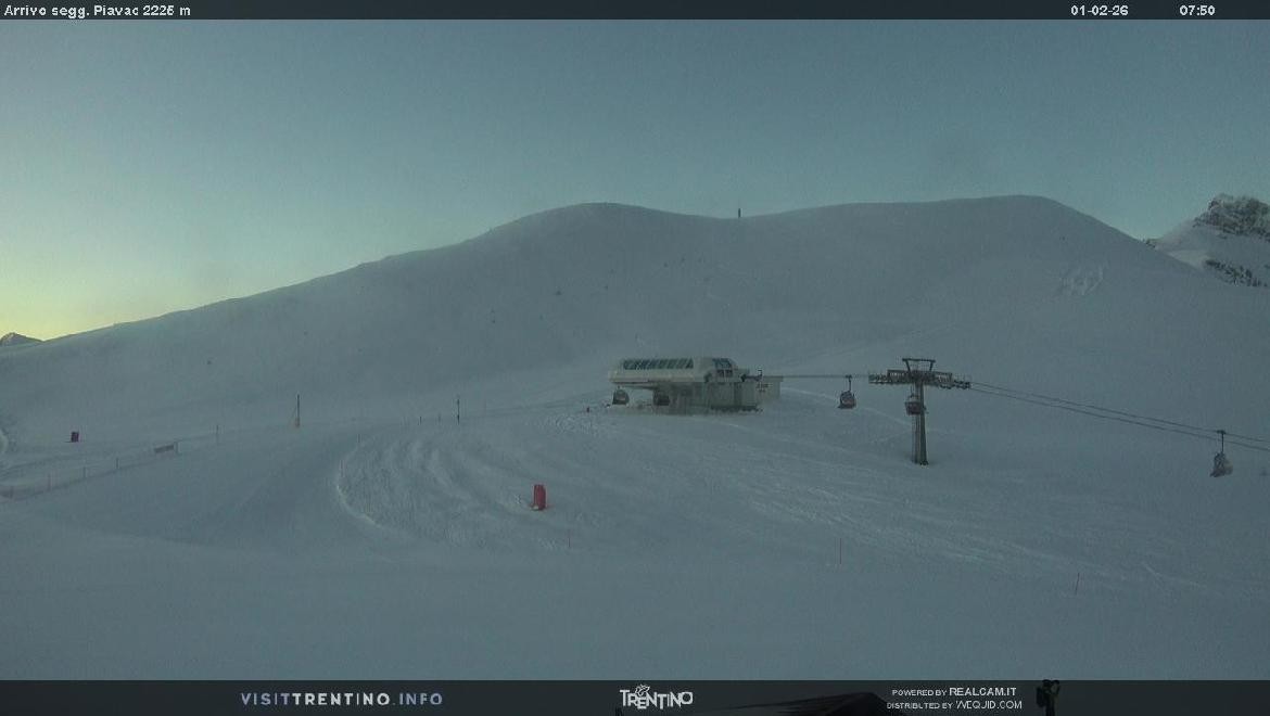 Archiv Foto Webcam Bergstation Piavac, Trentino