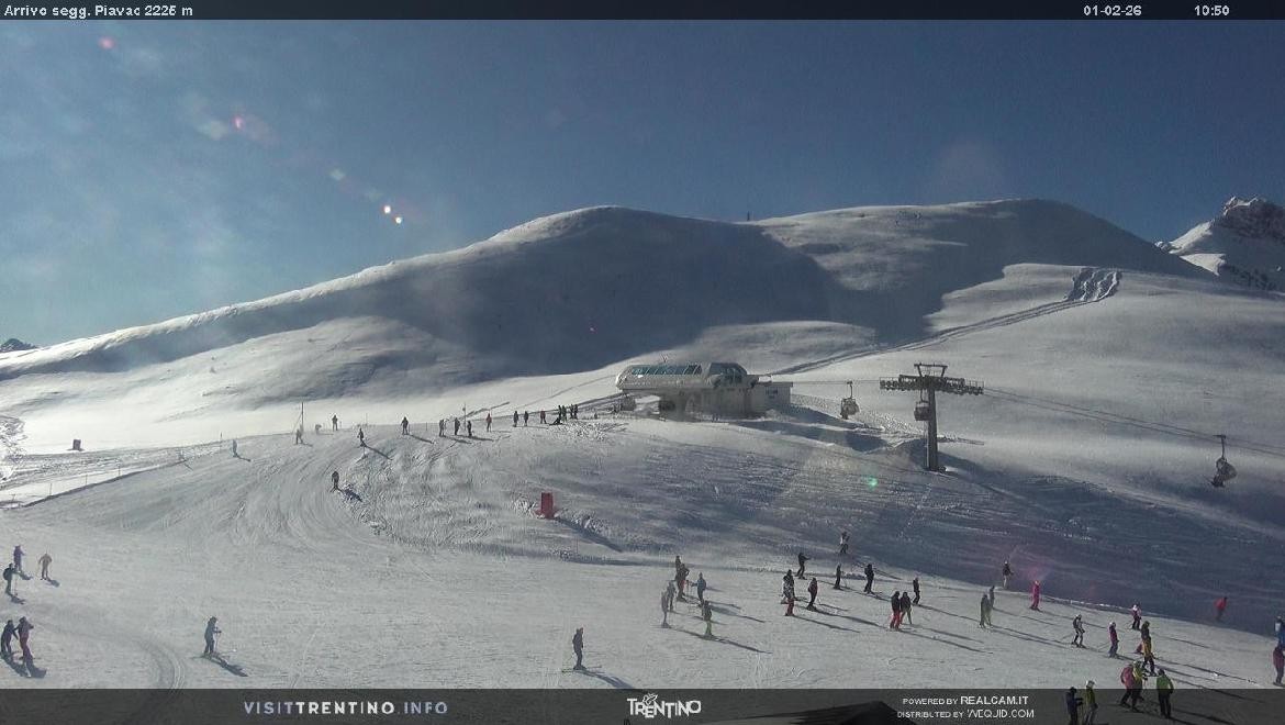 Archiv Foto Webcam Bergstation Piavac, Trentino