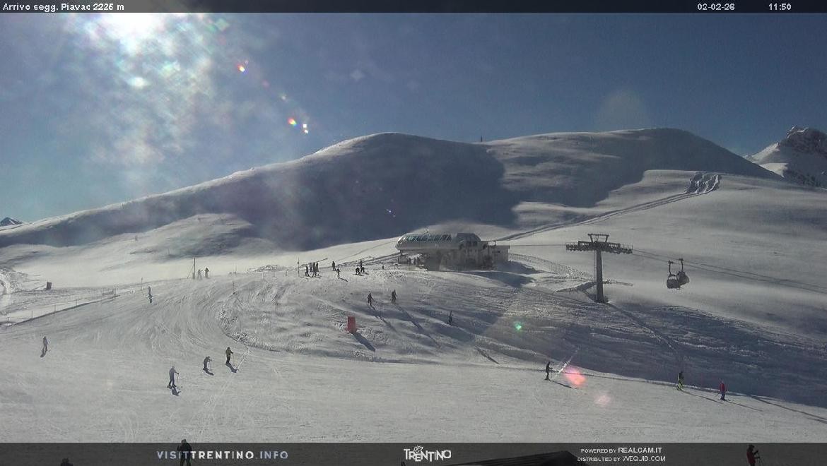 Archiv Foto Webcam Bergstation Piavac, Trentino