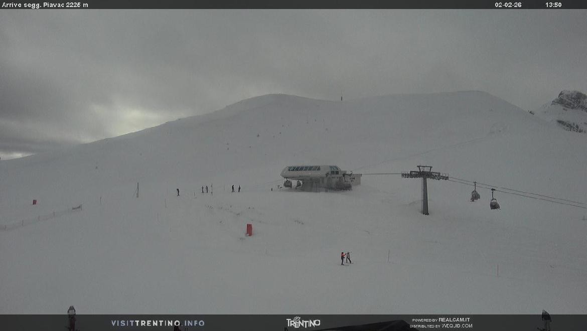 Archiv Foto Webcam Bergstation Piavac, Trentino
