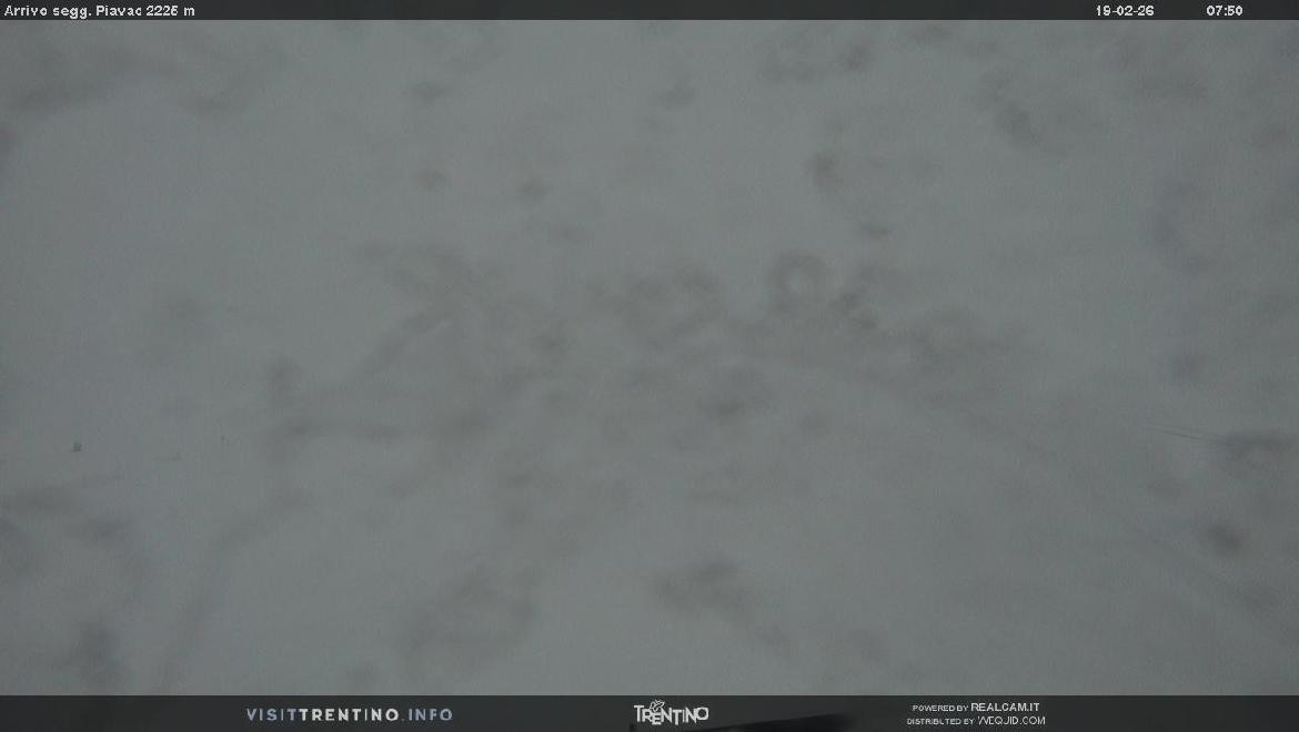 Archiv Foto Webcam Bergstation Piavac, Trentino