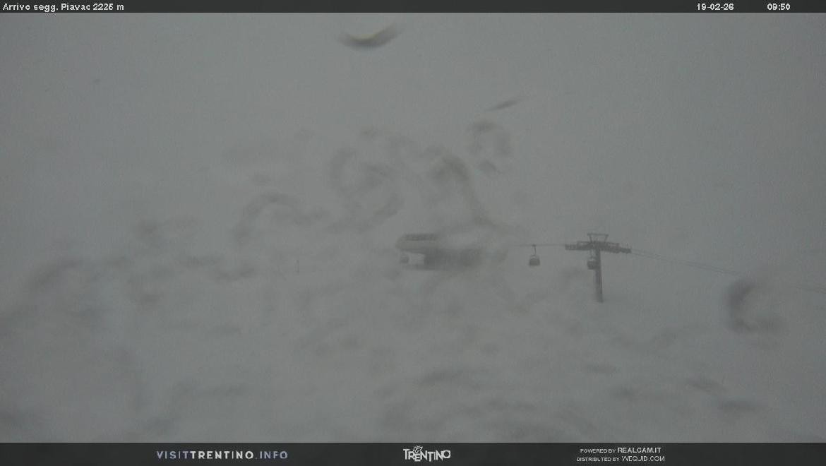 Archiv Foto Webcam Bergstation Piavac, Trentino