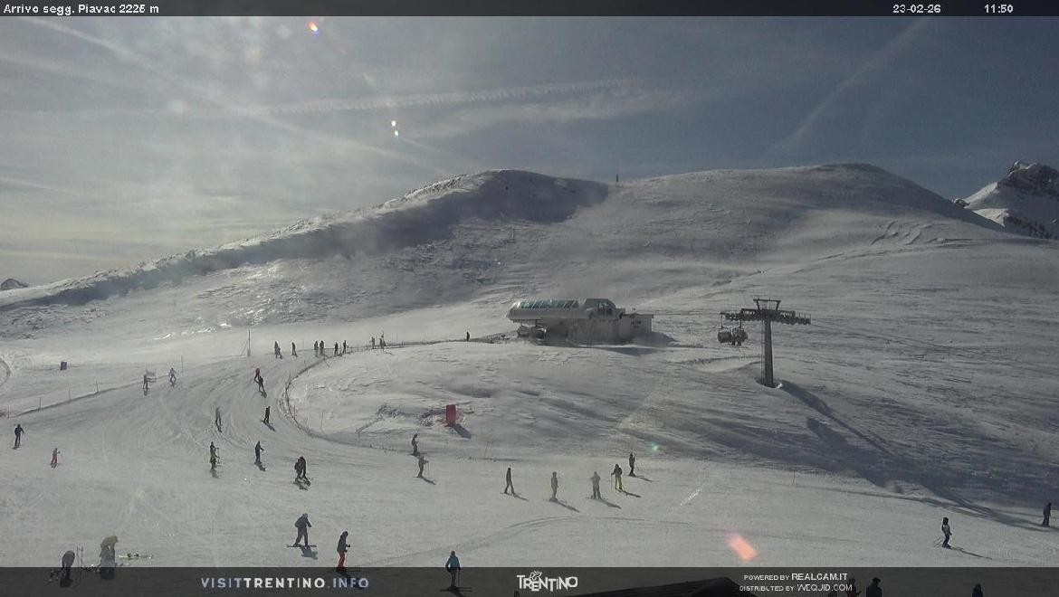 Archiv Foto Webcam Bergstation Piavac, Trentino