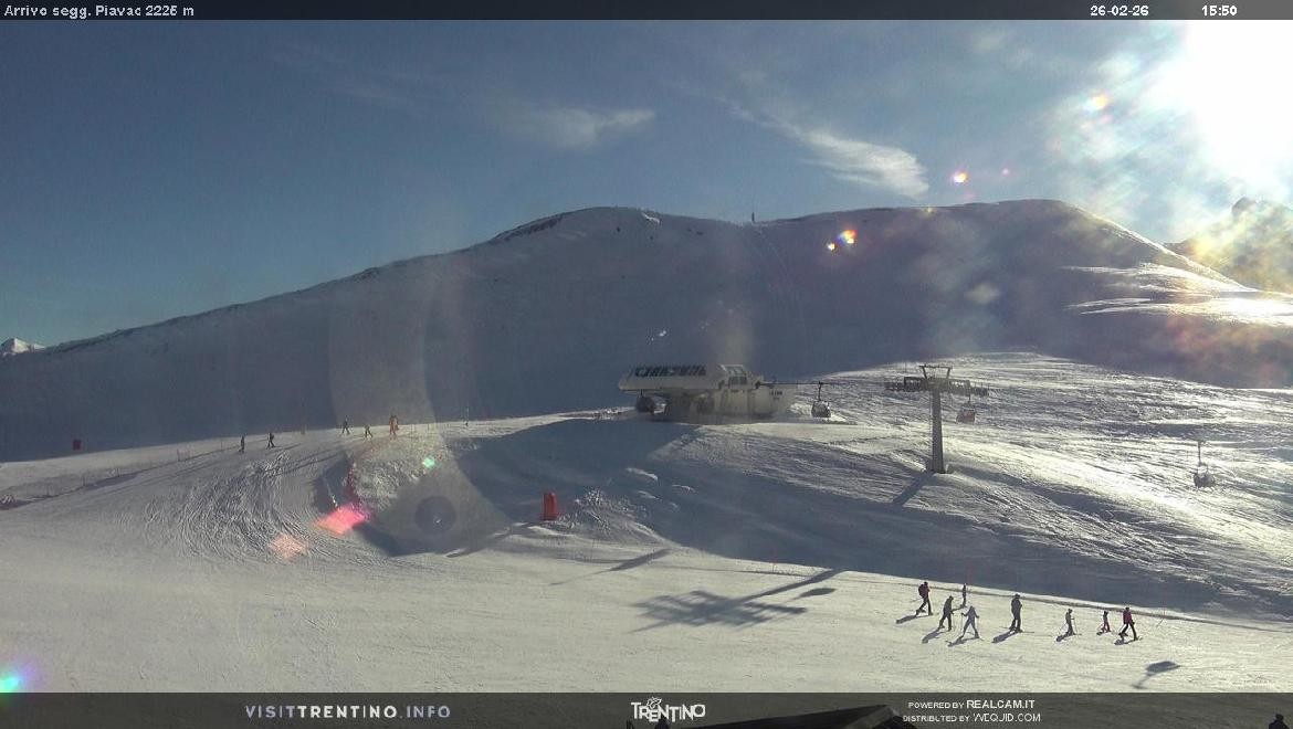 Archived image Webcam mountain station Piavac, Trentino