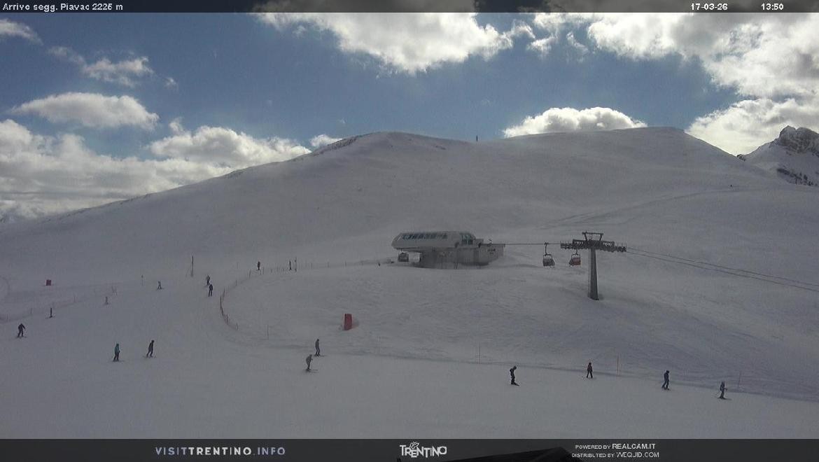 Archiv Foto Webcam Bergstation Piavac, Trentino