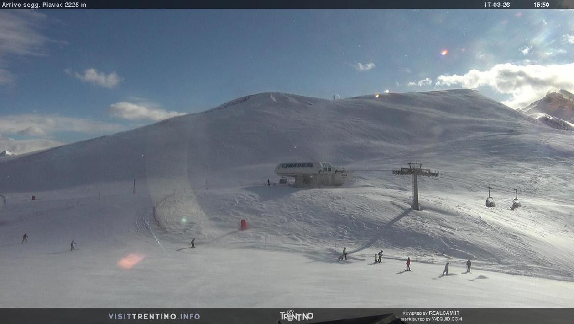 Archiv Foto Webcam Bergstation Piavac, Trentino