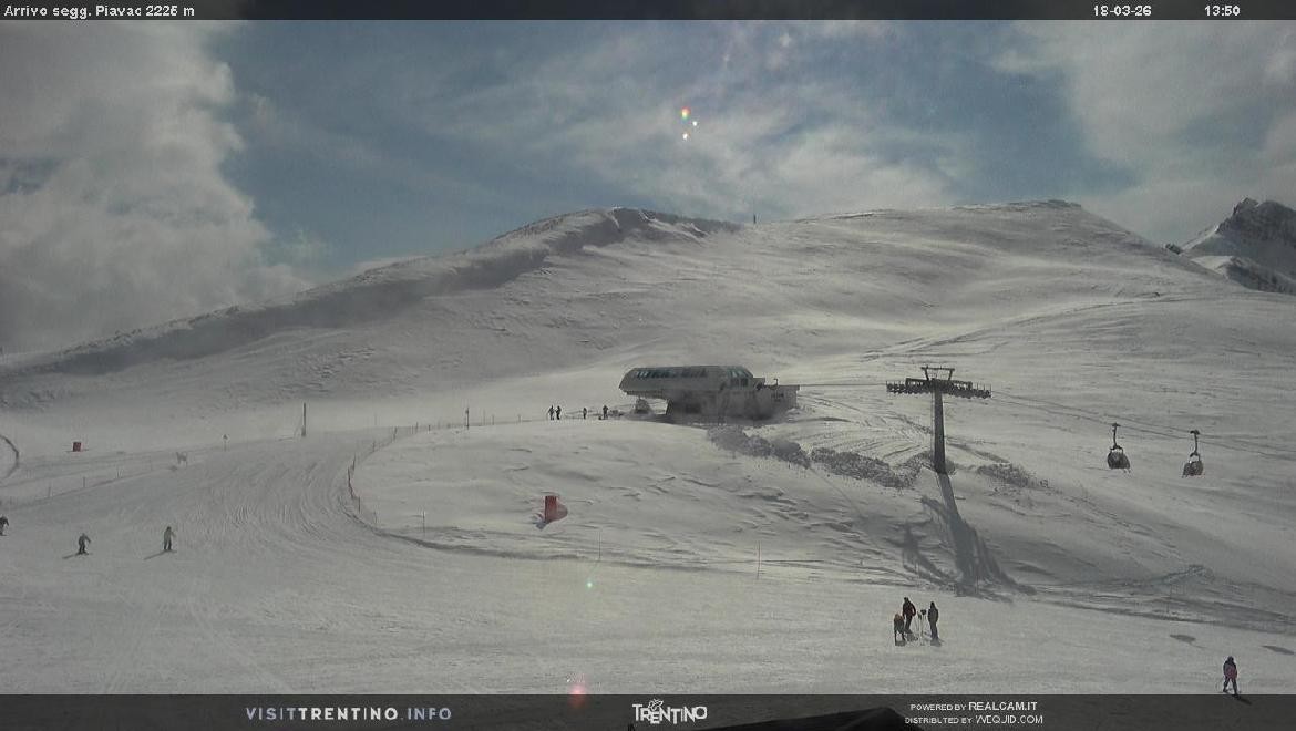 Archiv Foto Webcam Bergstation Piavac, Trentino