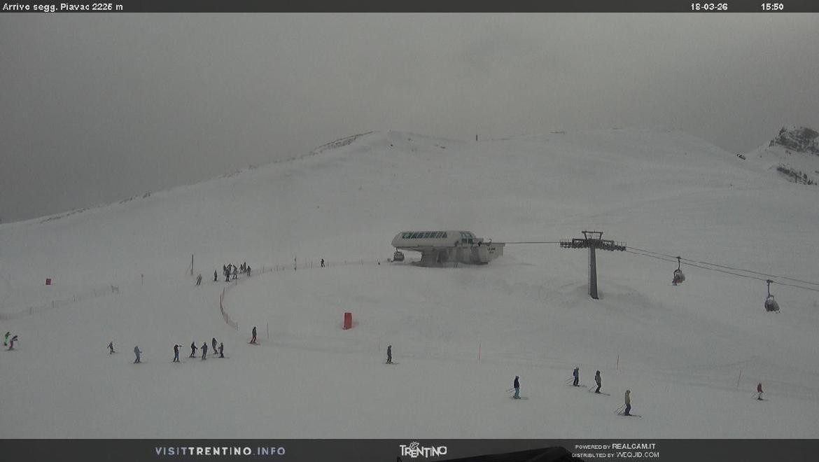 Archiv Foto Webcam Bergstation Piavac, Trentino
