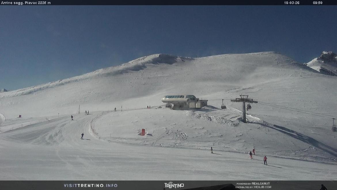 Archiv Foto Webcam Bergstation Piavac, Trentino