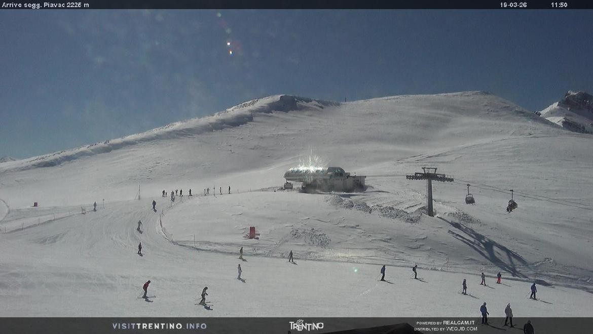 Archiv Foto Webcam Bergstation Piavac, Trentino