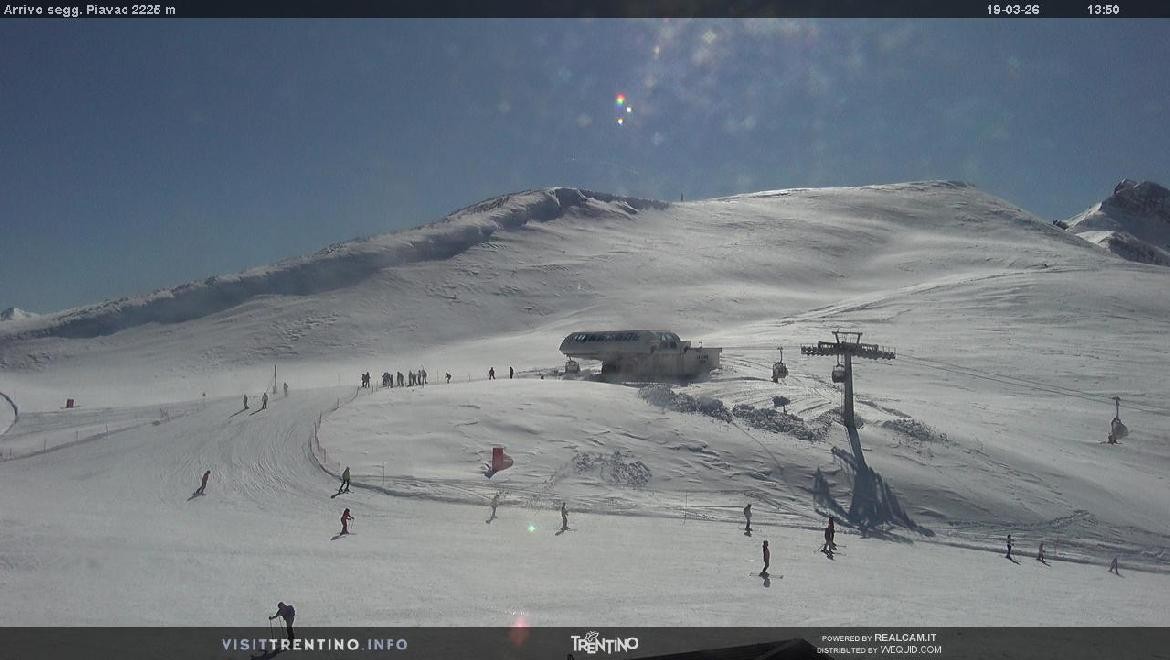 Archiv Foto Webcam Bergstation Piavac, Trentino