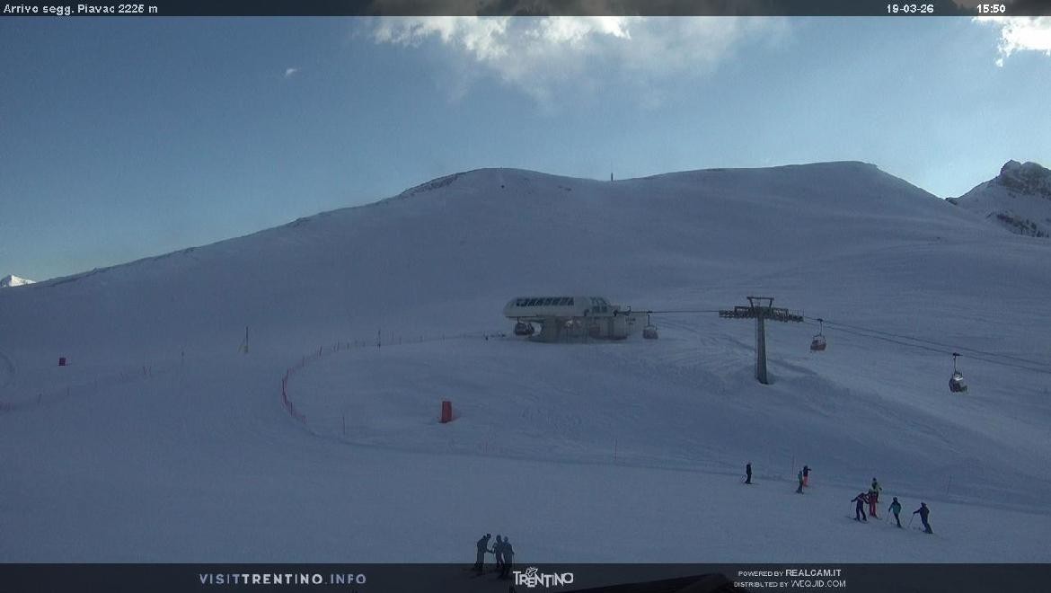 Archiv Foto Webcam Bergstation Piavac, Trentino