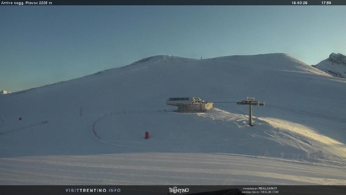 Archiv Foto Webcam Bergstation Piavac, Trentino
