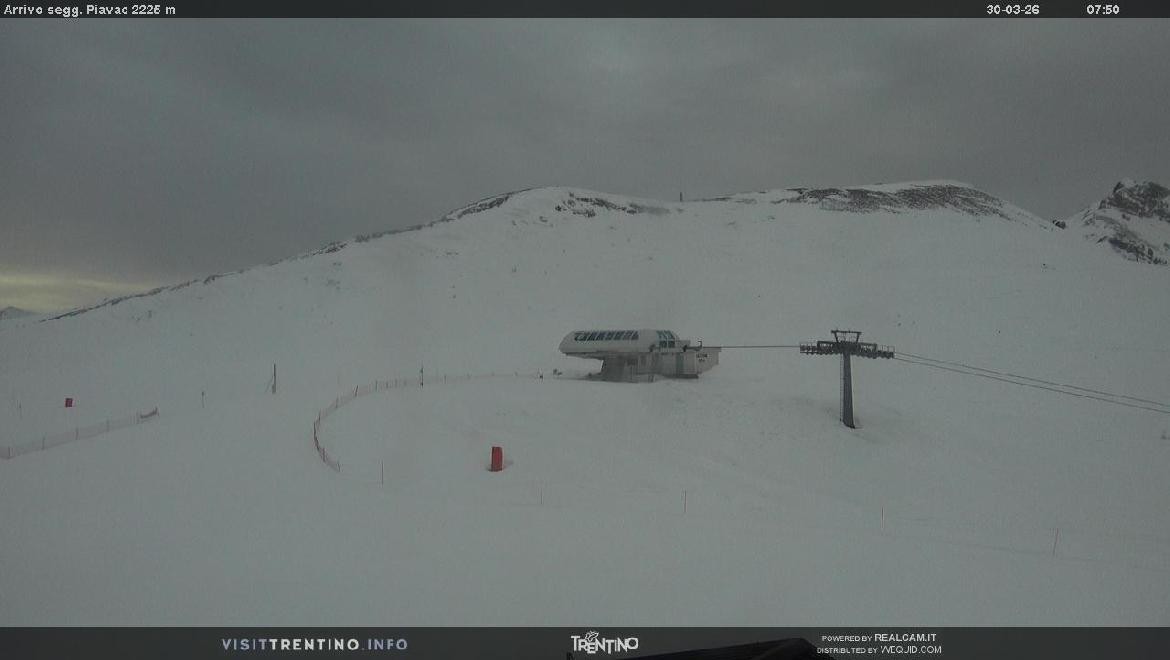 Archiv Foto Webcam Bergstation Piavac, Trentino
