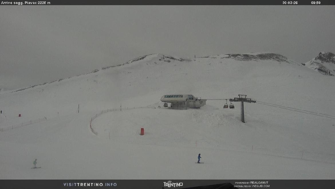 Archiv Foto Webcam Bergstation Piavac, Trentino
